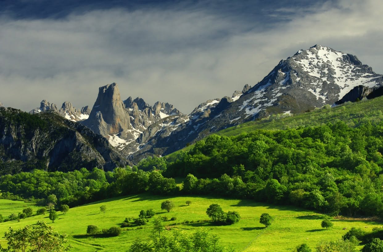 Picu Urriellu desde Poo de Cabrales